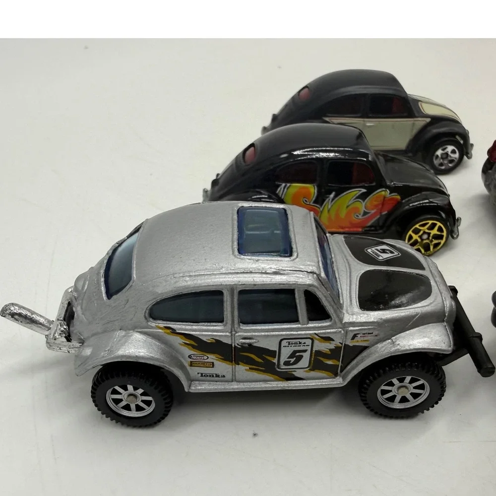 Hot Wheels Matchbox Maisto VW Beetle Diecast Car Lot 5pc Vintage Mixed Used
